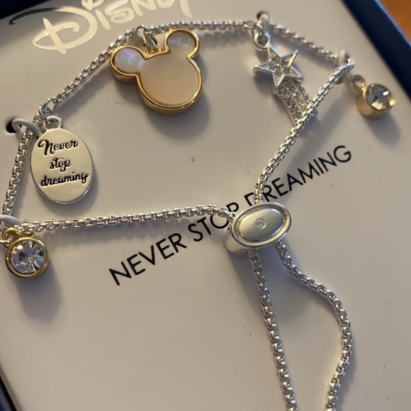 DISNEY SILVER CHARM BRACELET - Picture 5 of 5